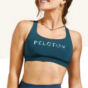 Lululemon X Peloton Energy Sports Bra Dark Green High Support Size 4